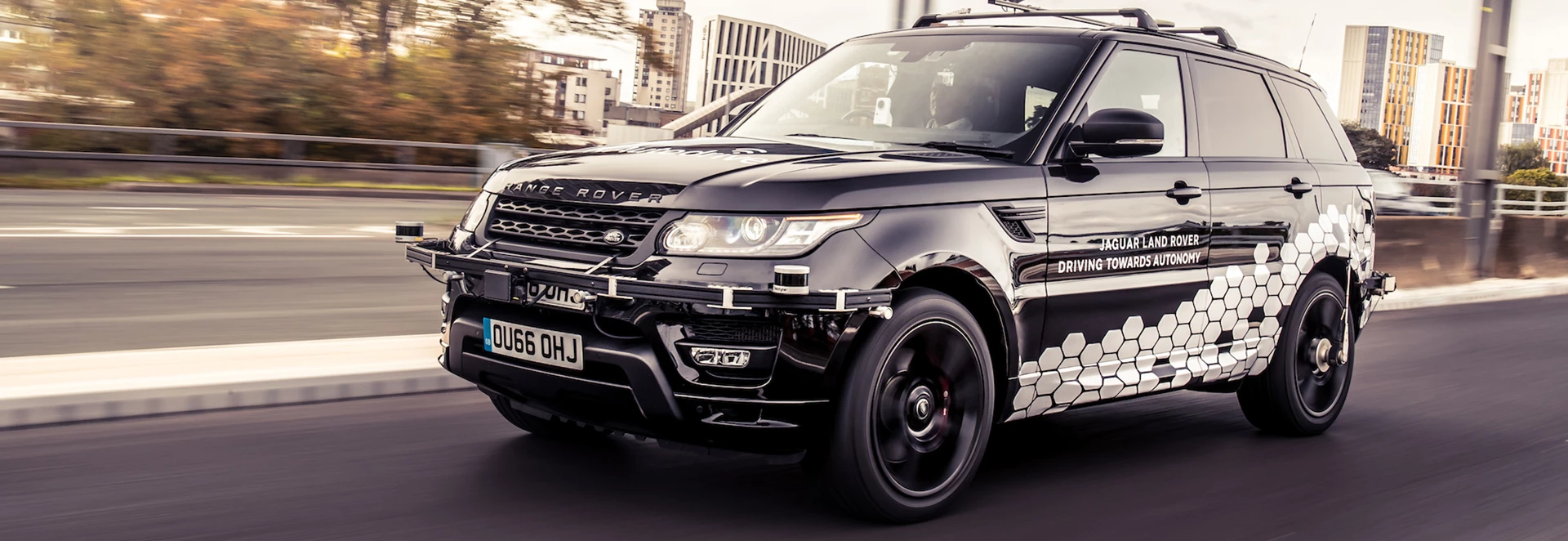 Autonomous Range Rover completes lap of Coventry Ring Road